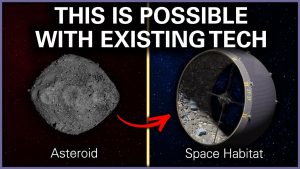 A Realistic Way to Make Space Habitats From Asteroids