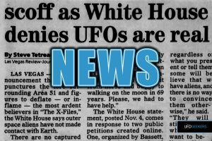 No “Extraterrestrial Presence” Has Contacted Or Engaged The Human Race Says Obama White House