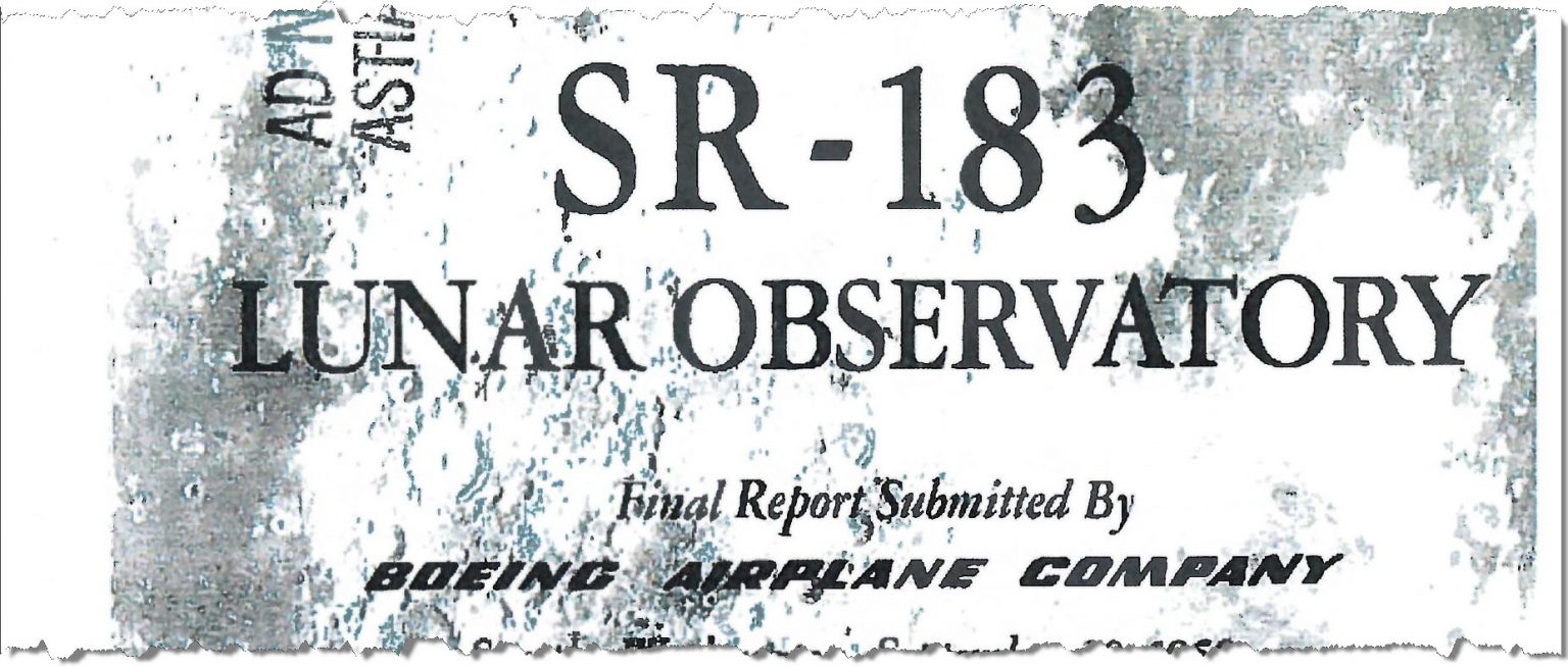 SR-183 Lunar Observatory Program