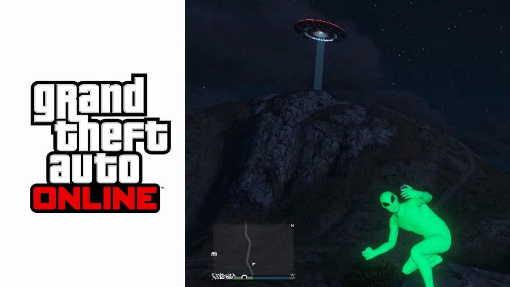 GTA Online UFO map location for today (October 21, 2023)