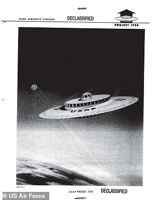 Above, more documents from Project 1794: a Cold War-era US Air Force effort to build a supersonic flying saucer in collaboration with a Canadian defense contractor