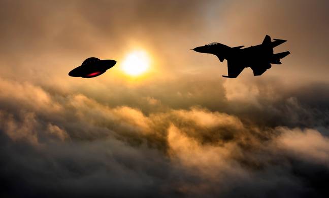 He claimed that the UFO was spotted over a launch site. Credit: Anton Petrus / Getty