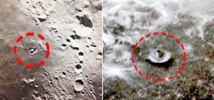 Proof ‘We Are Not Alone’ — 3 Official NASA images of UFOs and Bases on the Moon