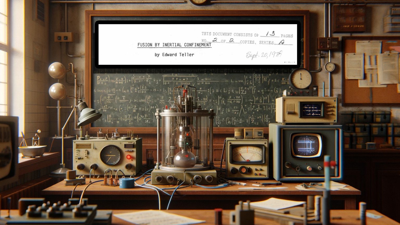 Declassified 1978 Edward Teller Document Sheds Light on Early Fusion Research