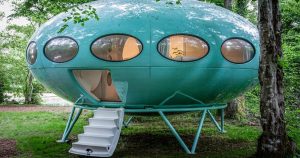 Space-mad Brits can now stay in a secluded ‘UFO’ with idyllic views for £400-a-night