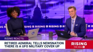 Retired admiral says the military has been covering up information on UFOs – The Hill