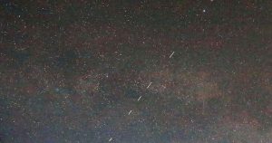 No, the string of lights you saw in the sky is not a UFO