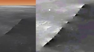 Ancient constructed stone wall found on Mars?