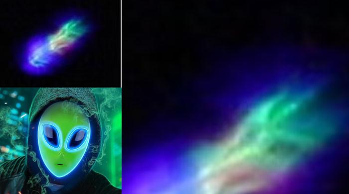 Chicago man captures UFO resembling alien face from his balcony