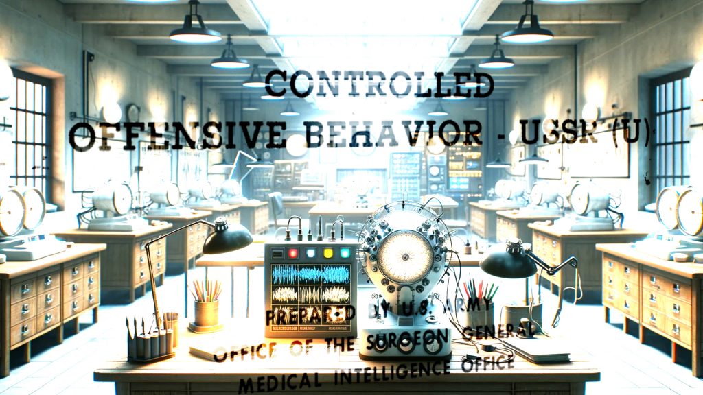 Stargate Collection: Controlled Offensive Behavior – USSR – 31 January 1972