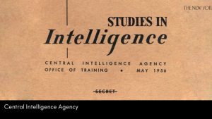 Inside the C.I.A.’s Journal
