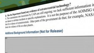 DoD Releases Another AOIMSG Briefing Card: Questions Raised Over Redactions (UPDATED)