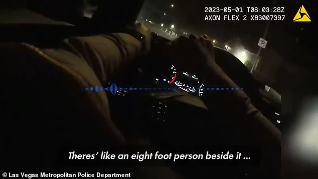 Officers with the Metro Las Vegas Police Department were dispatched to Kenmore's backyard