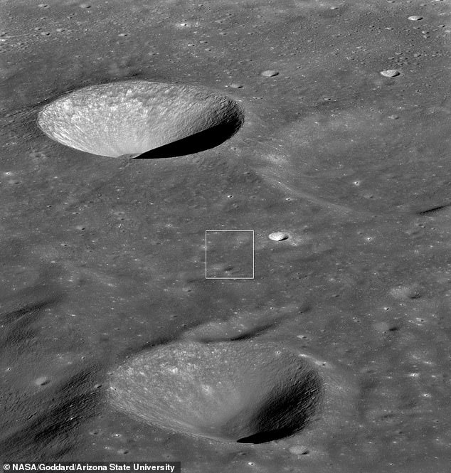Surf board-shaped UFO filmed speeding around the moon by NASA’s lunar orbiter