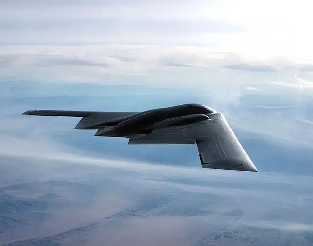 B-2 Spirit Bomber looks like UFO