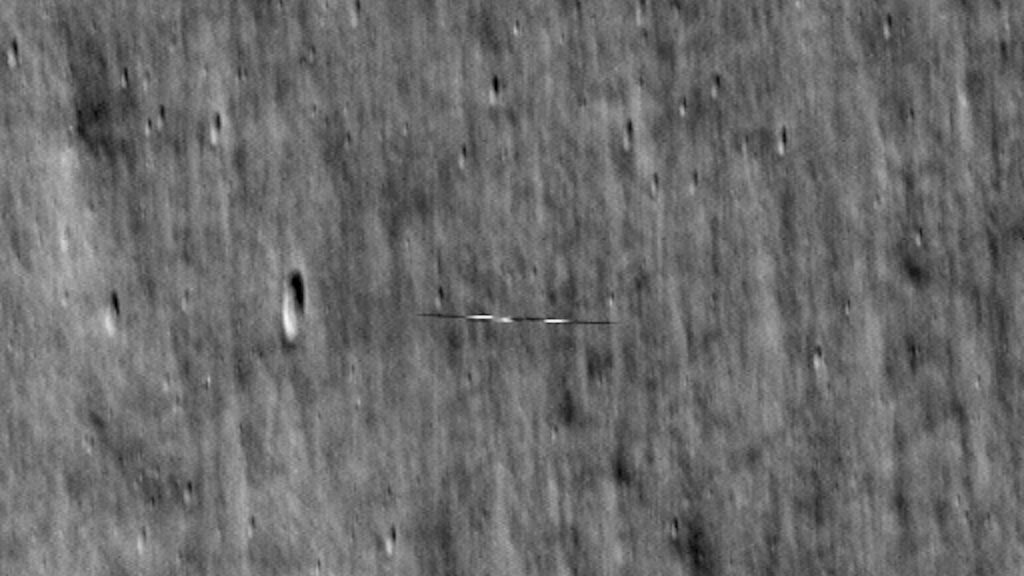 Is that a surfboard? NASA captures UFO-like image near the Moon