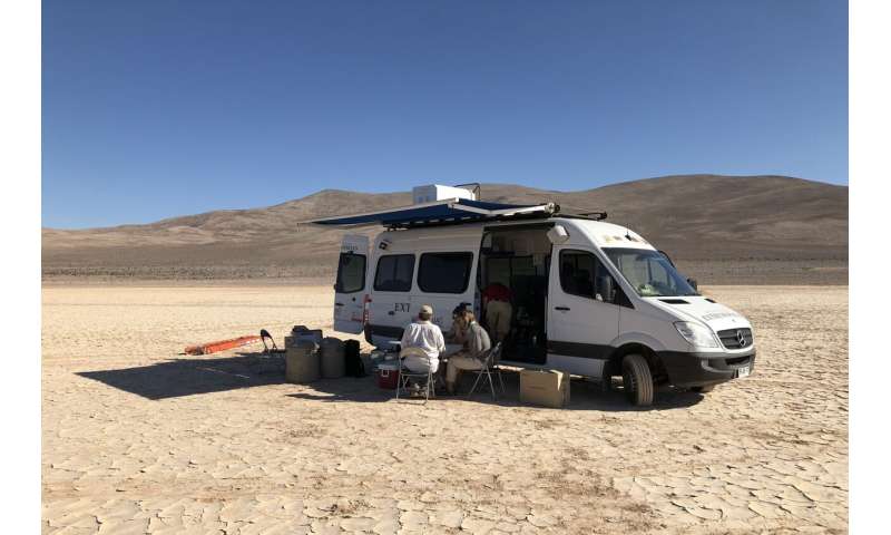 Hidden biosphere beneath world's driest hot desert