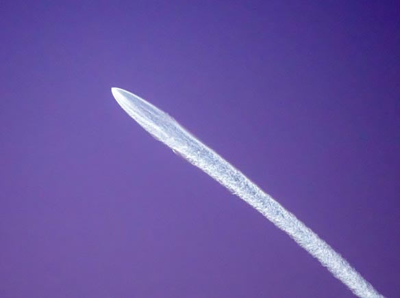 Not a UFO – Falcon 9 rocket launch rewards sky-watchers