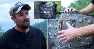 Man claims he’s discovered creepy furry metal ‘UFO’ on remote trail