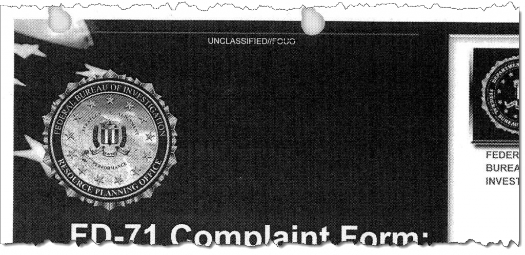 FBI Public Access Line (PAL) Manuals