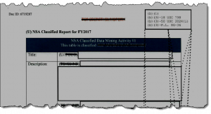 NSA Federal Agency Data Mining Reports, 2017-2018