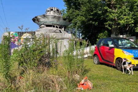 Bowman UFO center, iconic beach home are no more.