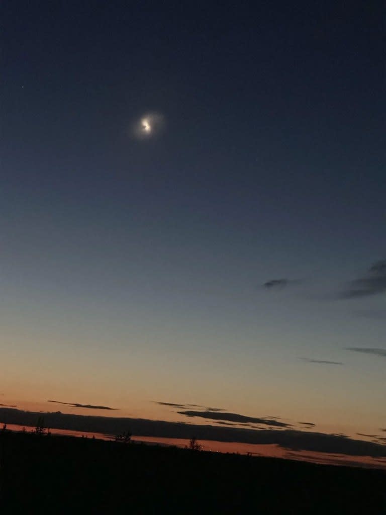 Footage of the strange object quickly went viral online. Reddit