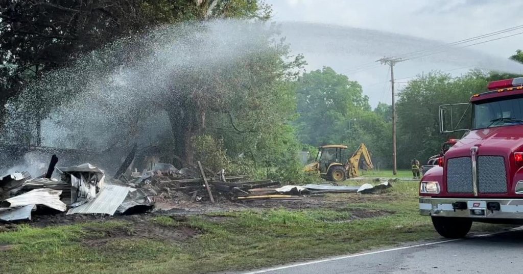 Fire destroys UFO center, residence