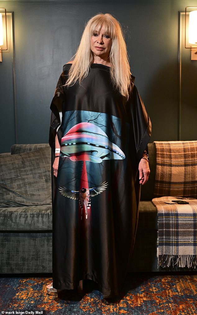 Inside Jo Wood’s eclectic off-grid farmhouse as she reveals why she ditched rock ‘n’ roll hedonism for UFO spotting and growing veg