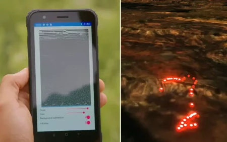 Eerie moment radar detects structure above ‘UFO hotbed’