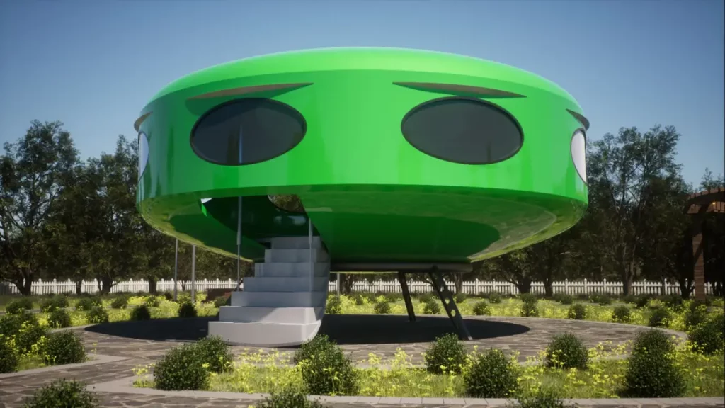 UFO-themed getaway where guests can sleep in UFO rolls out opening fundraiser