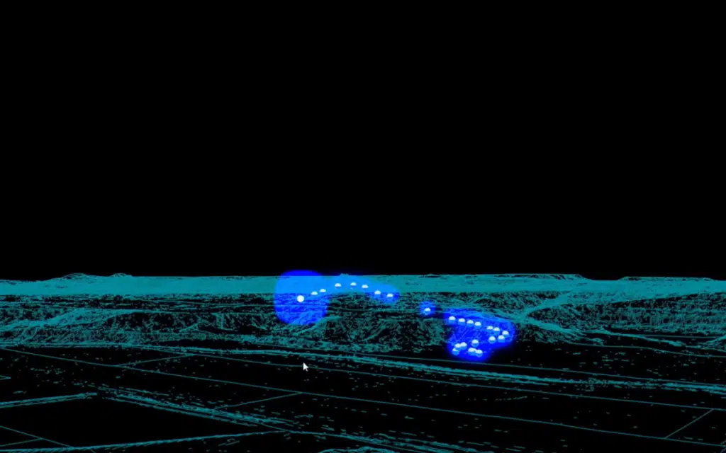 Eerie moment radar detects structure above UFO hotbed during rocket experiment