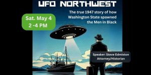 Learn how Washington State spawned the ‘Men in Black’ legend at two upcoming events, including this Saturday, May 4