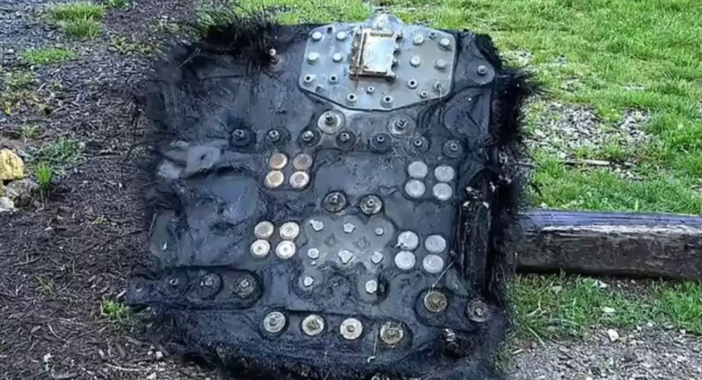 There was some fur around the outside of the object. (WMTW Channel 8)