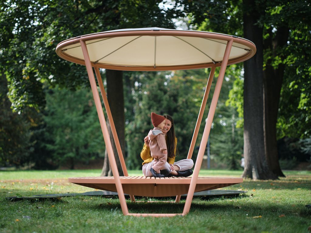 The UFO Shelter Is Now Ready for Landing In Public Spaces