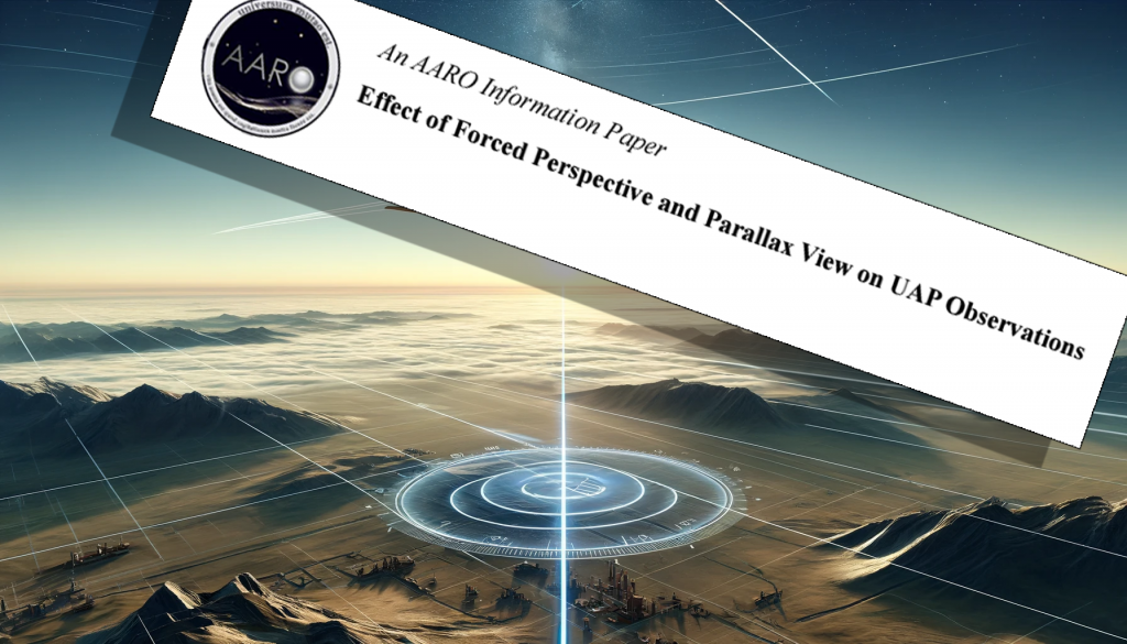 AARO Explores Forced Perspective and Parallax in New UAP Analysis Paper