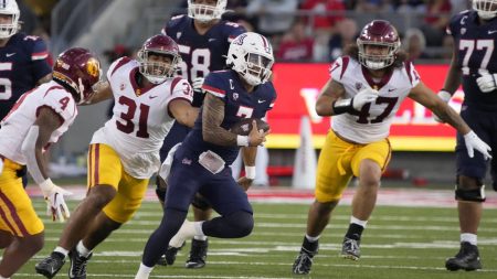 DL Stanley Ta’ufo’ou transfers from USC to Arizona