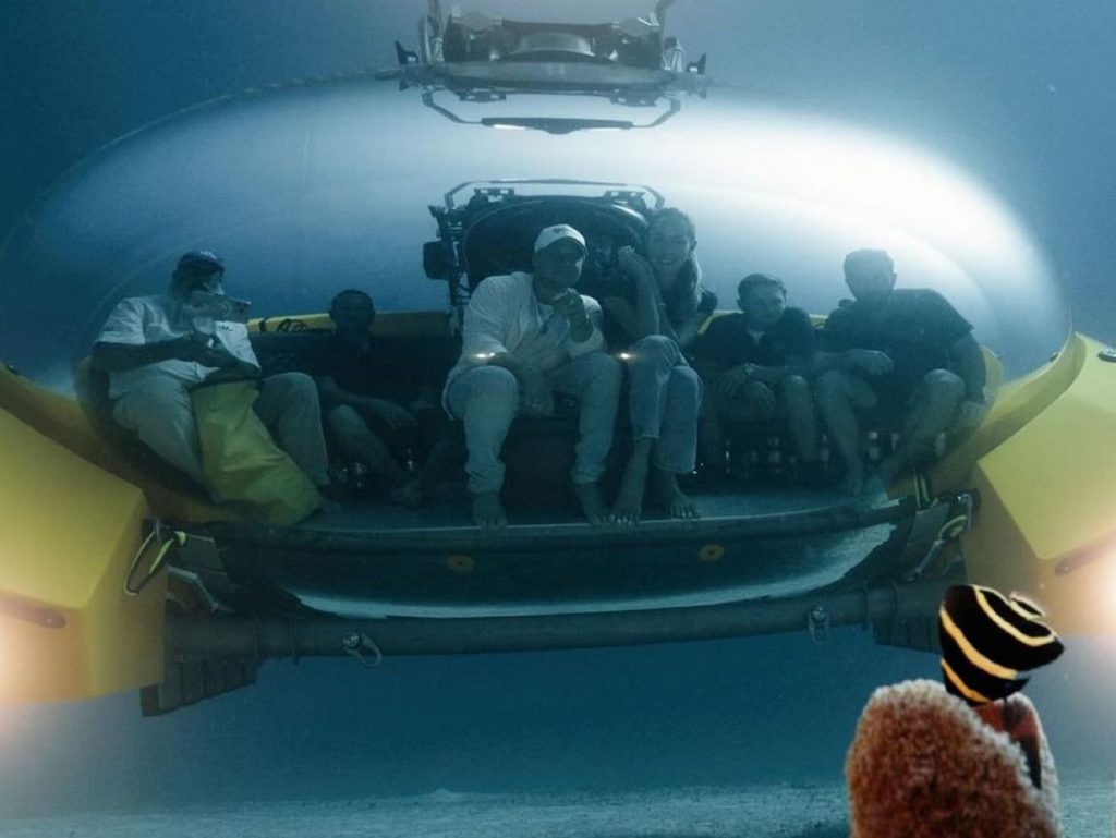 Resembling a UFO, this $6.3 million submersible by Triton is the ultimate toy for billionaires and their megayachts. With a capacity for 8 passengers, it can dive up to 656 ft and its interiors can be easily configured for dining, cocktails, gaming and a wedding.