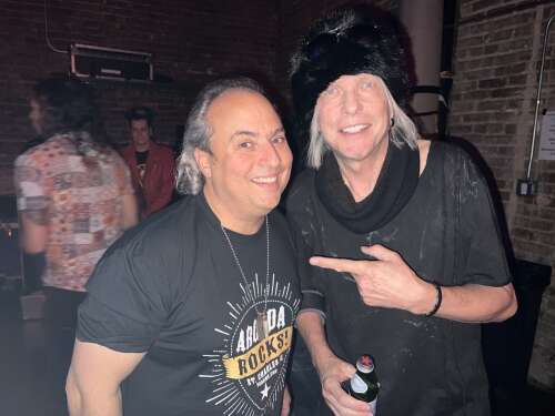 Not a UFO sighting, just Schenker doing his thing