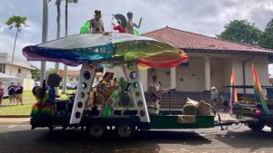 UFO float descends on Kaua‘i Pride Parade & Festival; speakers tell youth ‘You are loved’ : Kauai Now
