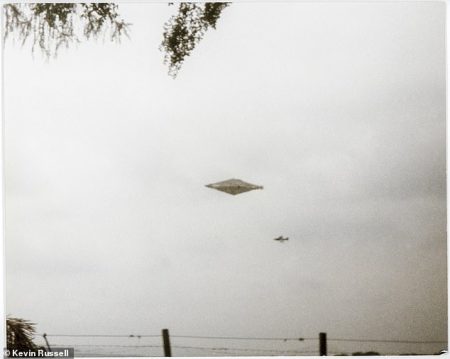 Two British friends took this UFO picture then vanished after a visit from sinister men in dark suits. Breaking his silence after 34 years, their old colleague now reveals what happened and says: ‘They were not meant to see it’