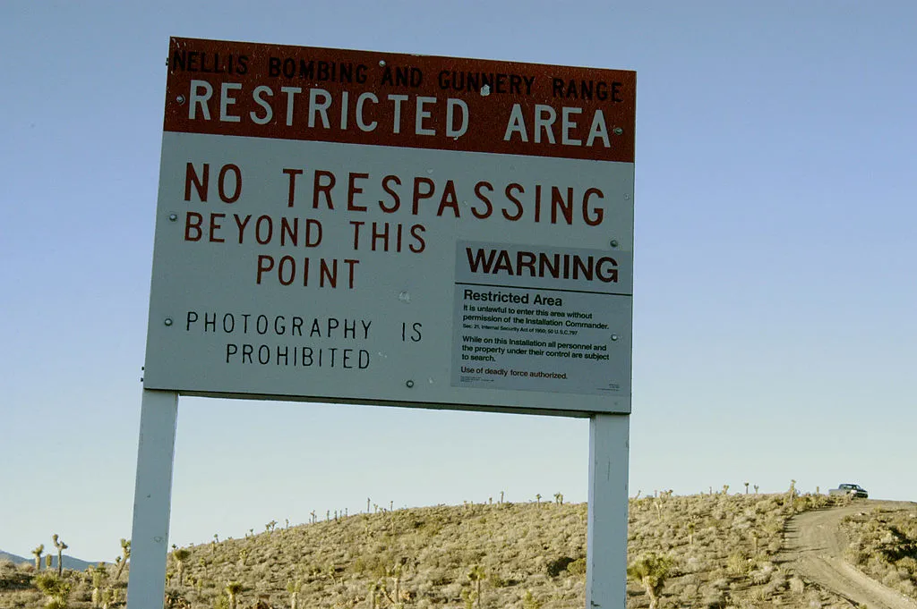 Sign at Area 51. Photo by Barry King/WireImage/Getty