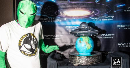 LA Times Today: At Contact in the Desert, ‘Coachella for UFOs,’ a once-fringe topic takes the main stage