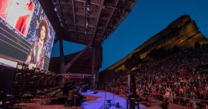 Disc-shaped UFO spotted at open air concert venue two years after baffling TikTok video