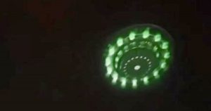 Giant UFO with pulsating green lights filmed flying over Iran sparks TikTok frenzy