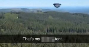 People convinced they’ve spotted a UFO – but others reckon it might be something else