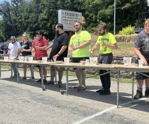 Kecksburg ‘alien’ hot dogs prove hard to swallow; Greensburg man downs competitors