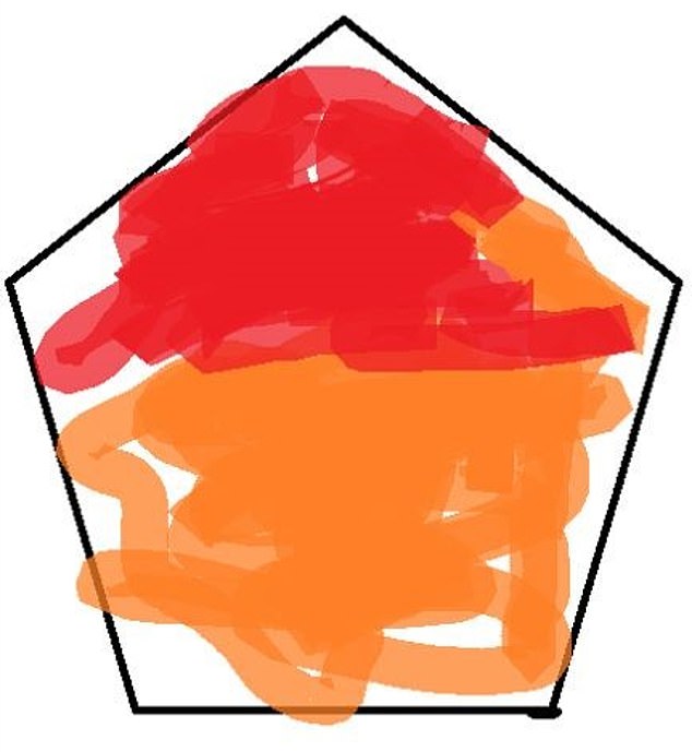 One witness drew an image of what they saw (MUFON)