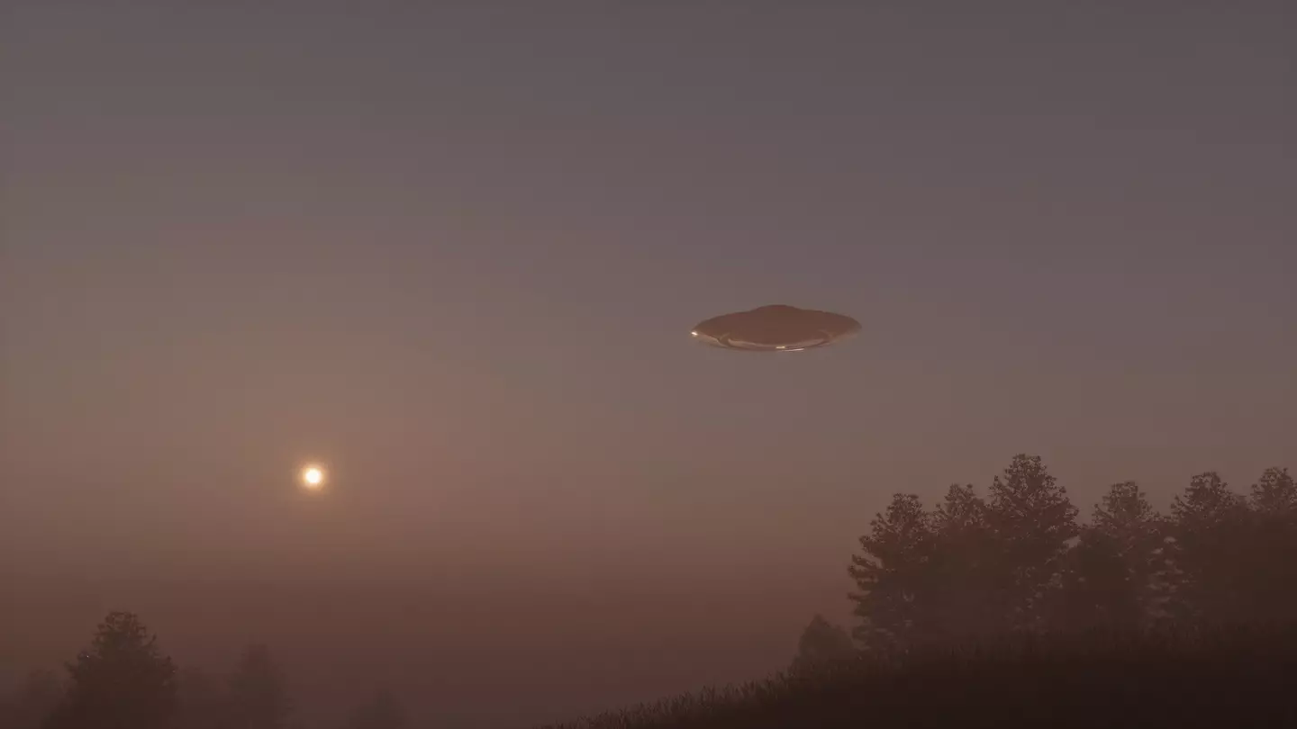 Carter believed he saw a UFO, and so did the 10 people he was with. (Getty Stock Image)