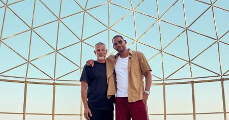 Watch Will Smith feature in viral Balearic UFO stunt